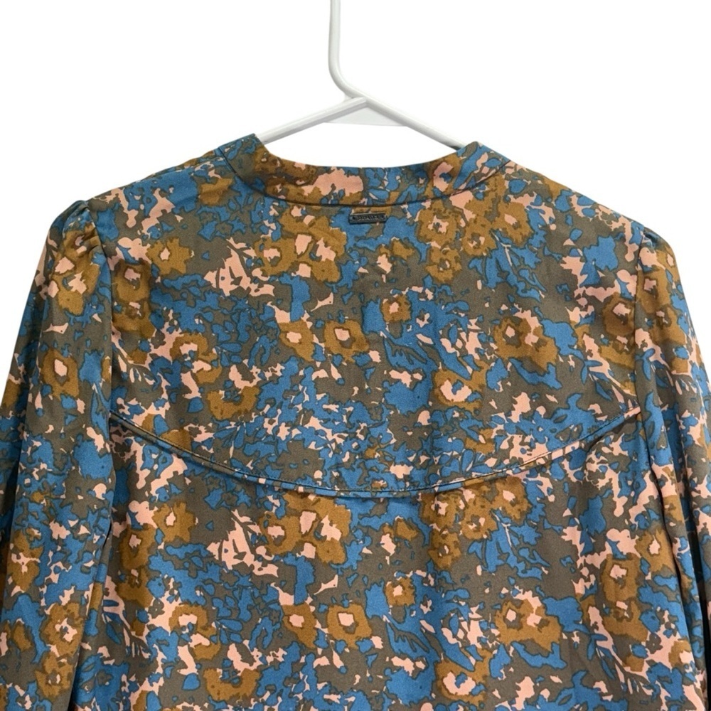 Prana Floral Tunic - Blue and Brown Size XS - Picture 6 of 12